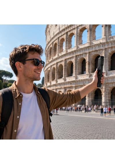 Lexroo Sf-11 Bluetooth Kumandalı Uzatılabilir Selfie Stick Tripod Kablosuz Çekim Destekli