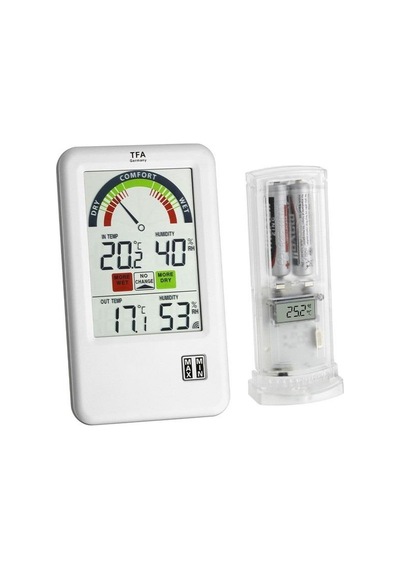 Tfa 30.3045 Belair Wireless Sensörlü Isı Ve Nem Ölçer