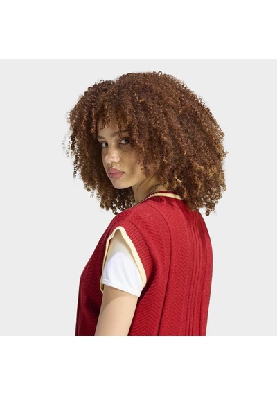 Adidas Kr7063 Vest Kadın Spor Yelek Kırmızı