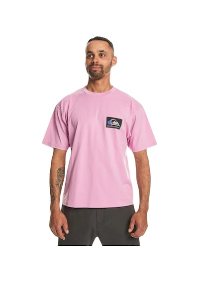 Quiksilver Back Flash Ss Erkek T-shirt-pembe