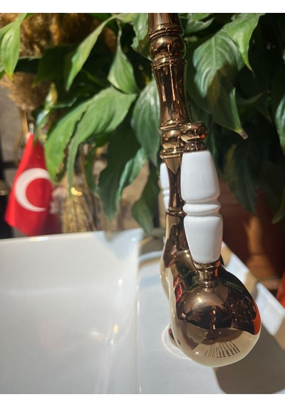 İsaoğlu Yapı Arıtmalı Mutfak Bataryası Bakır Rustik Arıtmalı Armatür Pirinç Malzeme Zen Design Bakır