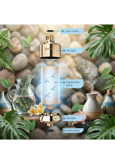 Pera Water 15 Aşamalı Duş Filtresi -