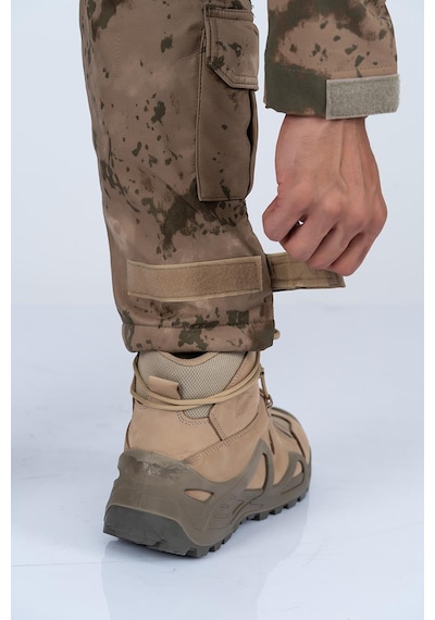 Combat Tactical Pantolon Komando Softshell Kamuflaj - 508-672-jandarma Çok Renkli