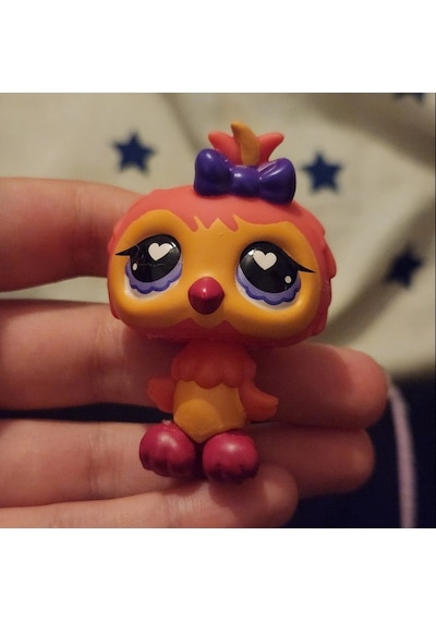 Littlest Pet Shop Seri 4 Tekli Figür Miniş Baykuş 226 Sürpriz Aksesuarlı Koleksiyonluk Oyuncak Özel