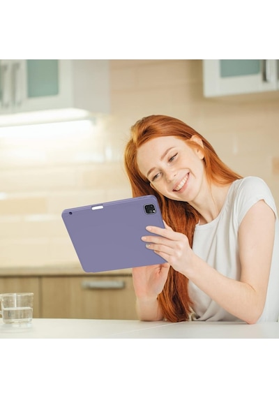 Apple Uyumlu iPad Pro 11inç M2 2024 Kılıf Pen Charge Kalem Bölmeli A2836 A2837 A3006