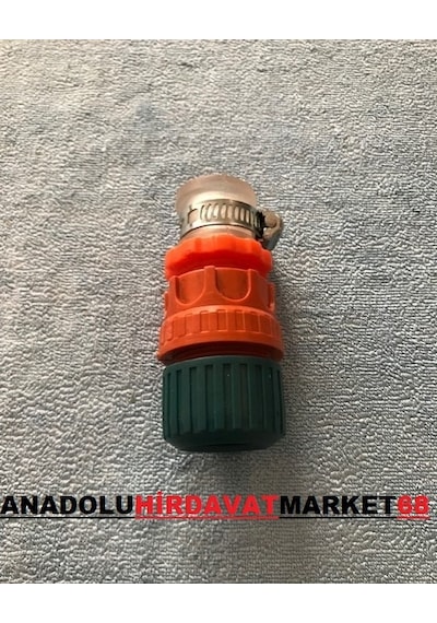 Otomatik Musluk Bağlantı Adaptörü Kelepçeli 1/2 Musluk Vidalı