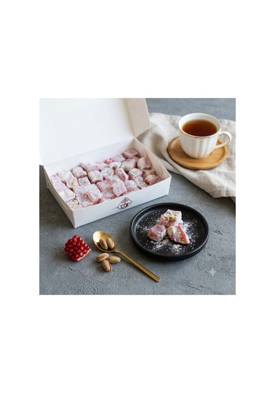 Narlı Duble Antep Fıstıklı Lokum 250 Gr Çifte Kavrulmuş %100 Pancar Şekeri - 884857268