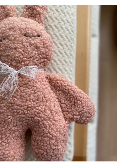 Teddy Mimi Tavşan Bebek/çocuk Uyku Arkadaşı Pembe