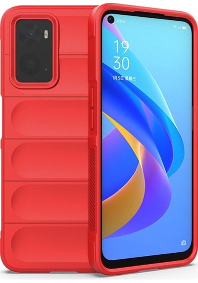 Realme 9i 4g Uyumlu Kılıf Optimum Silikon - Kırmızı