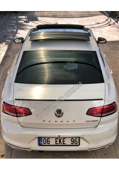 OtoÇizgi Vw Passat B8 Spoiler Bagaj Üstü Spoiler - Spoyler Piano Black OtoÇizgi