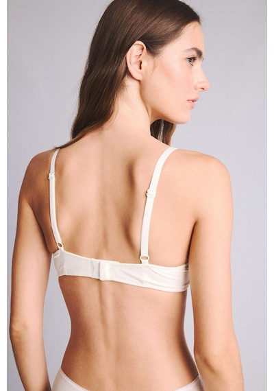 Defacto Micro Kaplı Dolgusuz Balensiz Bralet F6615ax26sper98 Ekru-er98