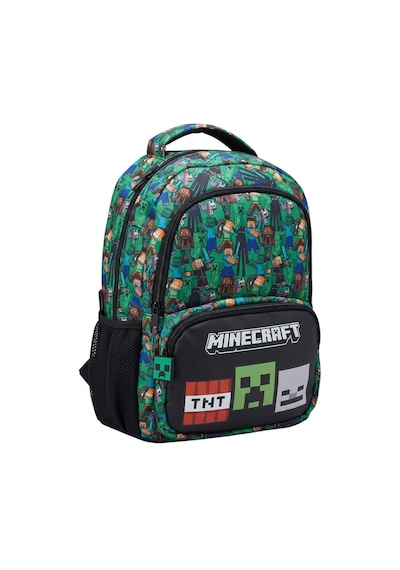 Minecraft Okul Çantası 3769 Yeşil