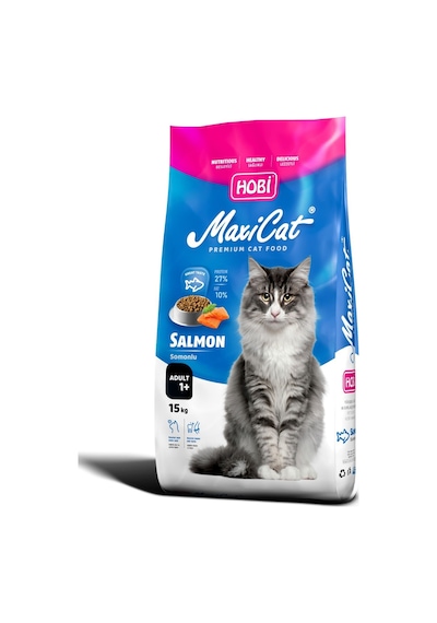 Hobi Maxicat Somonlu Yetişkin Kedi Maması 15kg