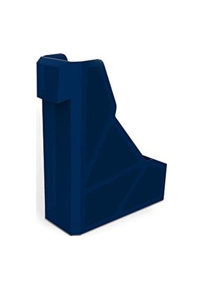 Solid Geniş Magazinlik Lacivert