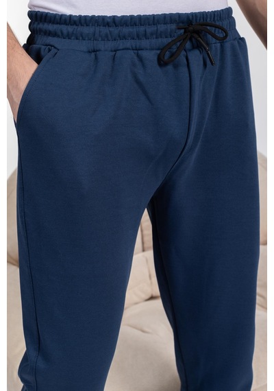 Mutlu City Double Face Kumaş Basic Düz Model Rahat Kalıp Pantolon Kesim Trend Erkek Eşofman Altı-2880-indigo İndigo Mutlu City Double Face Kumaş Basic Düz Model Rahat Kalıp Pantolon Kesim Trend Erkek Eşofman Altı-2880-indigo İndigo