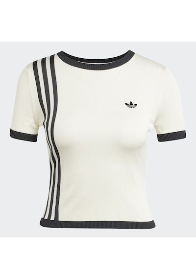 Adidas Originals Stripe Kadın Krem Tişört Jj0961 Krem