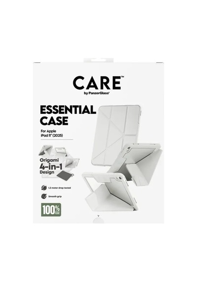 Care By Panzerglass Essential Case Light Grey İpad 11" 2026-2025 Kılıf