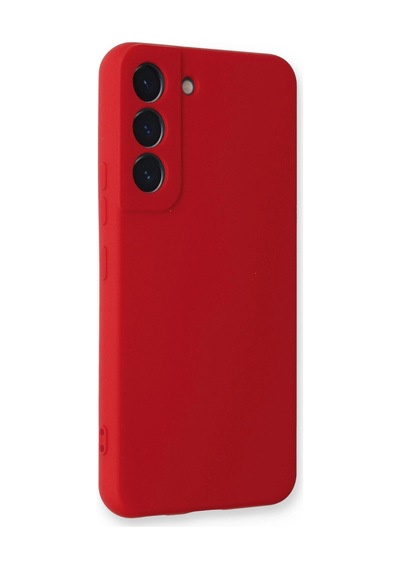 Samsung Galaxy Uyumlu Galaxy S23 Plus Kılıf Nano İçi Kadife Silikon - Kırmızı 1