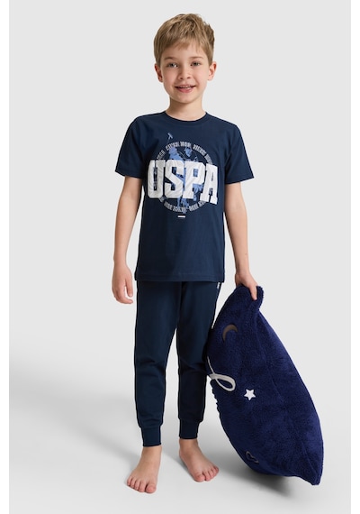 U.s. Polo Assn. Erkek Çocuk Lacivert Pijama Takım 50326820-vr033