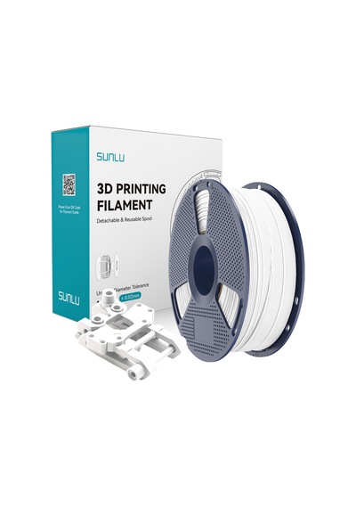 Sunlu Beyaz Abs Filament - 1.75mm - 1 Kg