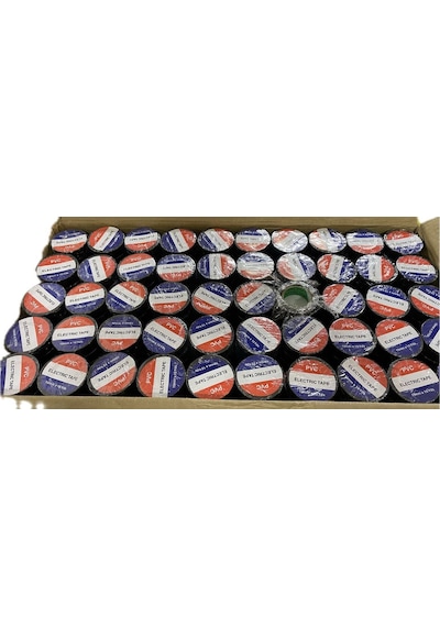 Elektrik İzole Bant 50'li Bant Elektrikçi Bantı 19mmx10yrd 5 Paket