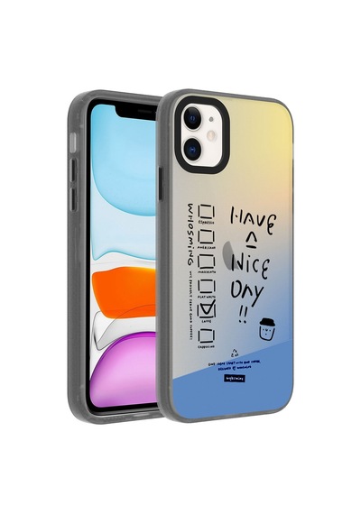 More Tr Apple Uyumlu iPhone  11 Kılıf Desenli Zore Dragon Sert Kapak