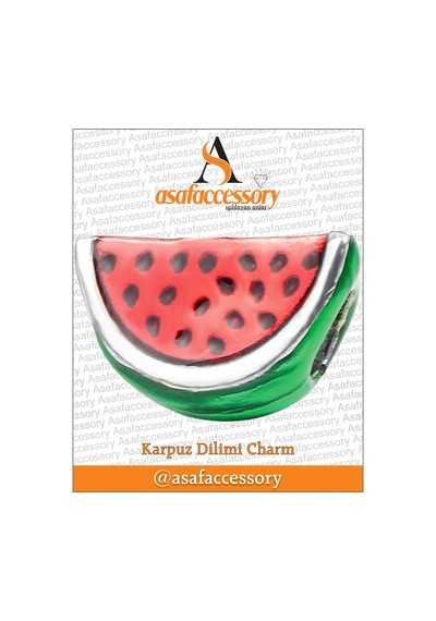 Karpuz Dilimi Charm Asafaccessory Kırmızı