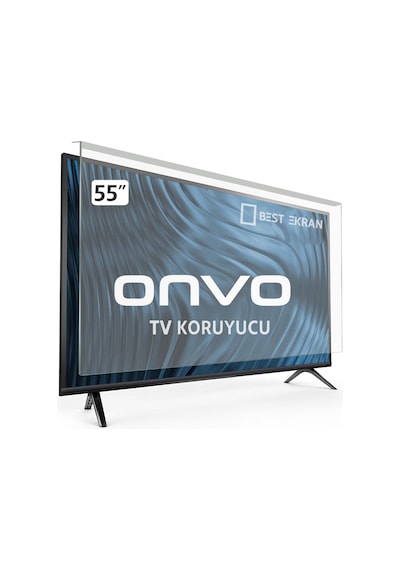 Onvo 55vq90f3ua Tv Ekran Koruyucu - Onvo 55" İnç 140 Ekran Koruyucu Frameless Qled Smart