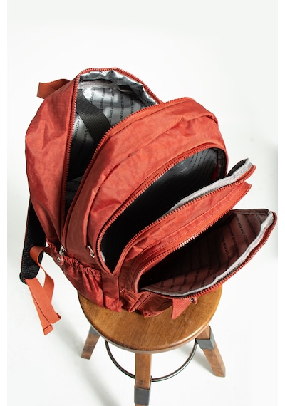 Nemo Bags Kiremit Unisex Okul Çantası, Crinkle Su Geçirmez Kumaş, Laptop Seyahat Sırt Çantası, 24 Lt, 40x30cm Diğer