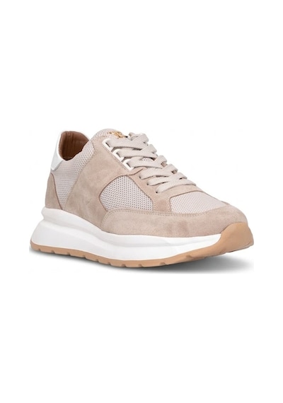 John Richardo 24298 Erkek Hakiki Deri Klasik Sneaker Bej