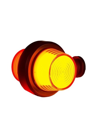 Ahmet Otomotiv Horpol Tipi Neonlu Takoz Lamba 12v-24v Sarı-kırmızı