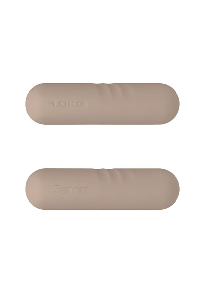 Gymo Pro Series Silikon Dambıl 2 x 1 KG Toprak