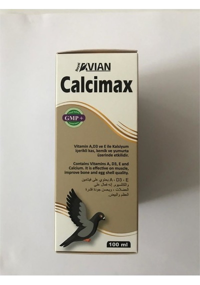 Calcimax-Minaform 100 Ml Kafes Kuşlarında Kabuk Ve Fosfor Destek