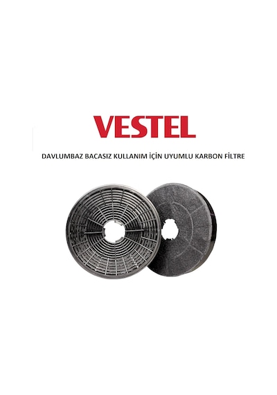 Vestel Uyumlu Ad-6011 S Davlumbaz Karbon Filtre - 441081425