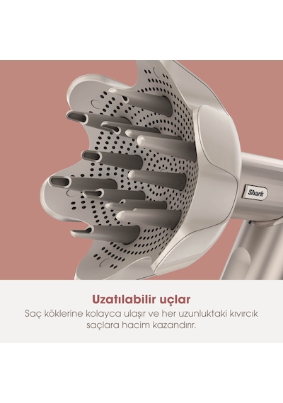 Shark FlexStyle 5-in-1 HD446SLEU Saç Kurutma & Şekillendirme Sistemi - Stone