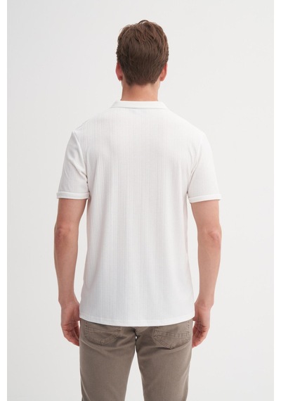 Cazador 4204 Polo T-shirt Beyaz