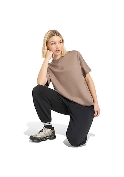 Adidas W Soft Lux L T Kadın Günlük Tişört Ks7935 Haki