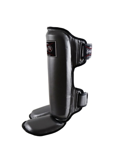 Dragondo Drgn-t52 Hakiki Deri Kaval Koruyucu Gri Kick Boks Kaval Koruyucu