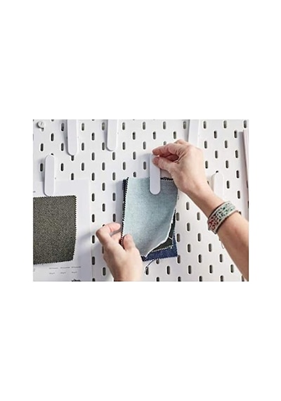 Pegboard Aksesuarları Klip - 2, Beyaz, 0.5 Litre, Opc6j127