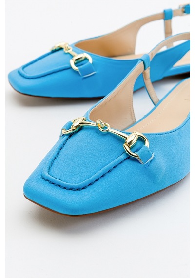 Luvishoes Area Bebe Mavi Kadın Sandalet Bebek Mavisi