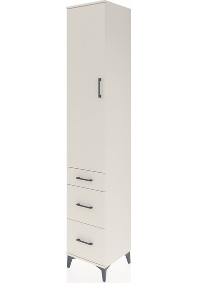 Hyperion Dolap 4 Raflı 3 Çekmeceli Tek Kapaklı 44x44x243 Aytaşı-aytaşı Aytası