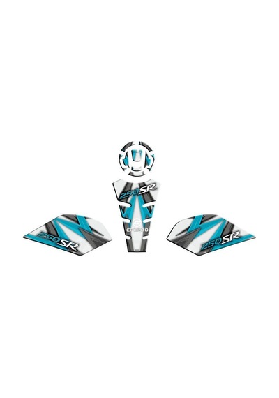Cf Moto 250 Sr 2020 - 2024 Tank Pad Set 003 Standart