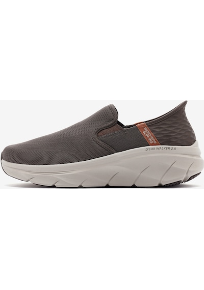 Skechers D'lux Walker 2.0 - Reeler Erkek Kahverengi Spor Ayakkabı 232463 Brn Kahverengi