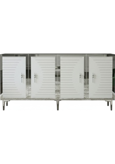 Ka1508bs Tuna150 Konsol, Kahve Köşesi Ve Tv Sehpası Beyaz-sılver 150cm Beyaz-sılver Ka1508bs Tuna150 Konsol, Kahve Köşesi Ve Tv Sehpası Beyaz-sılver 150cm Beyaz-sılver