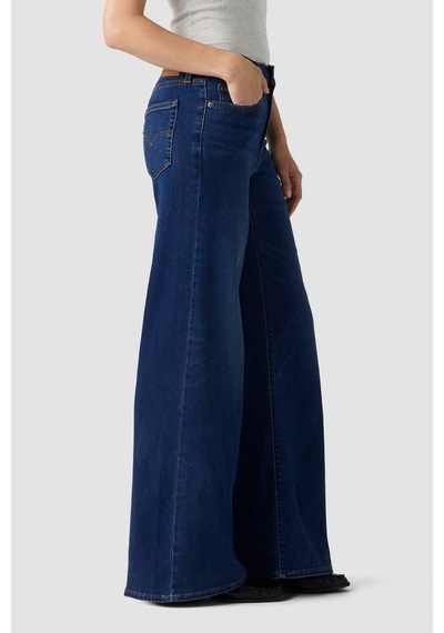 Levi's 728 Kadın Hr Geniş Paça True Koyu Mavi Jean-16423 Lacivert