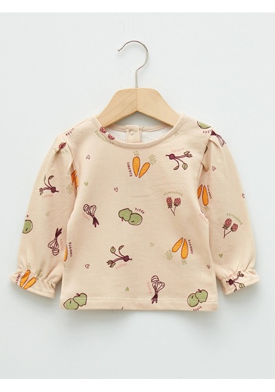LC Waikiki Lcw Baby Pembe Bisiklet Yaka Uzun Kollu Baskılı Pamuklu Kız Bebek Sweatshirt 2'li Çok Renkli LC Waikiki Lcw Baby Pembe Bisiklet Yaka Uzun Kollu Baskılı Pamuklu Kız Bebek Sweatshirt 2'li Çok Renkli