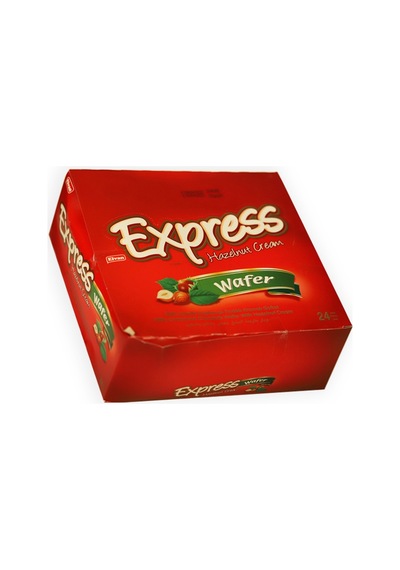 Express Fındık Kremalı Gofret 30 Gr. 24 Adet (1 Kutu)