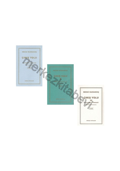 Sezai Karakoç Çıkış Yolu 3 Kitap Set