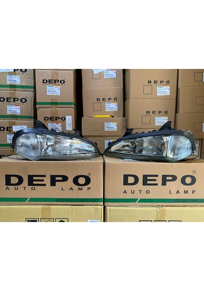 Opel Tigra A 1995-2001 Arası Depo Marka Sağ Ve Sol Far Takım 1216523 / 1216524