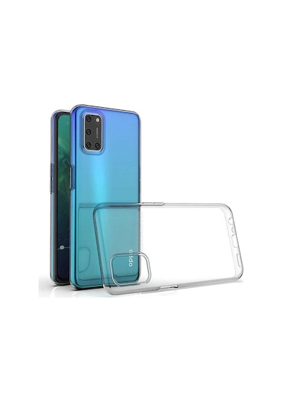 Oppo A72 Kılıf Zore Şeffaf Ince Ve Esnek Süper Silikon Kılıf Renksiz